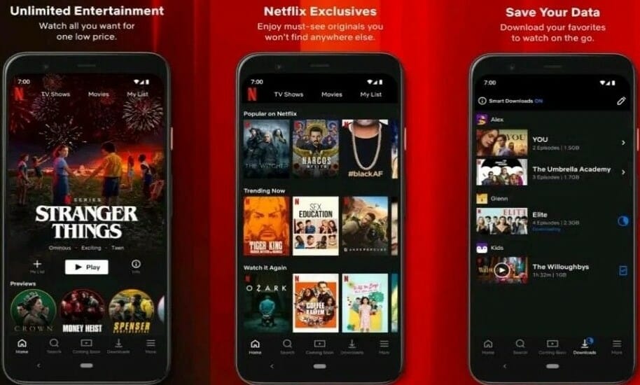 Features Of Netflix Mod APK