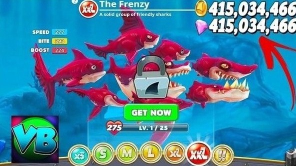 Features Of Hungry Shark World Mod APK