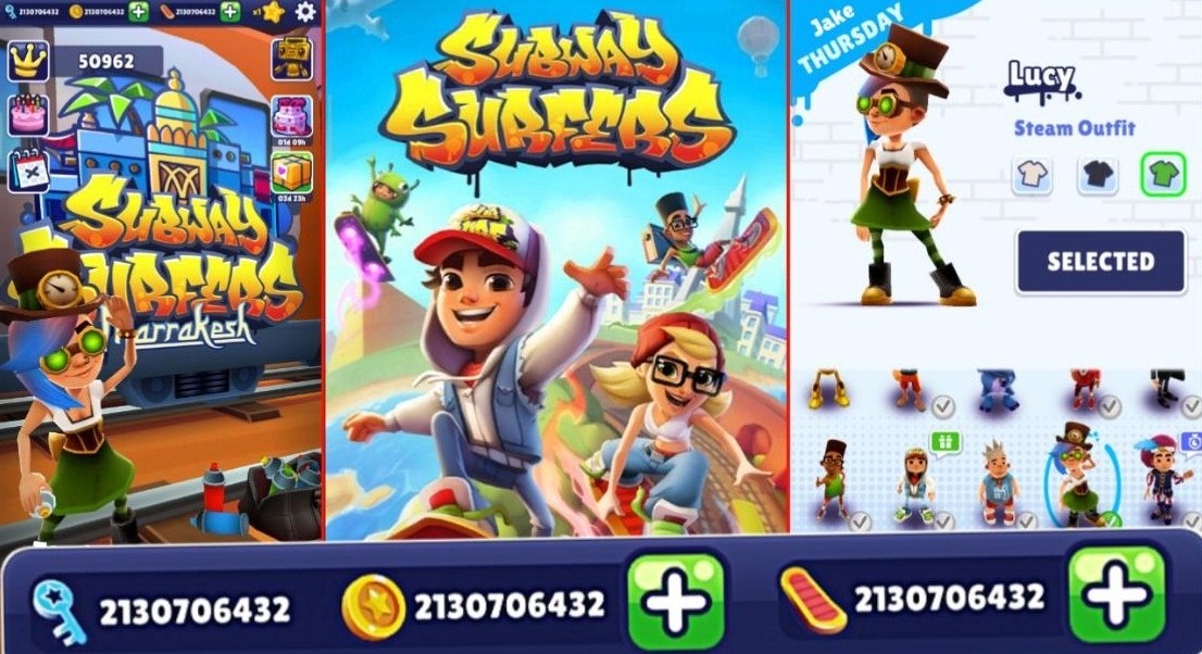Features Of Subway Surfers Unlimited MOD APK