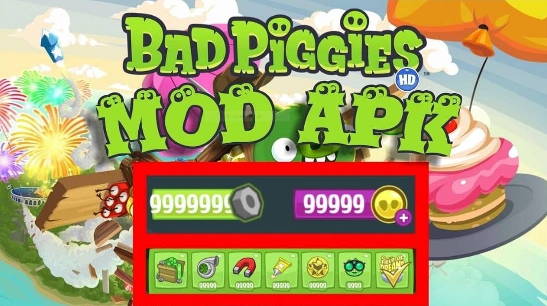 Download Bad Piggies HD MOD APK the Latest Version 2021