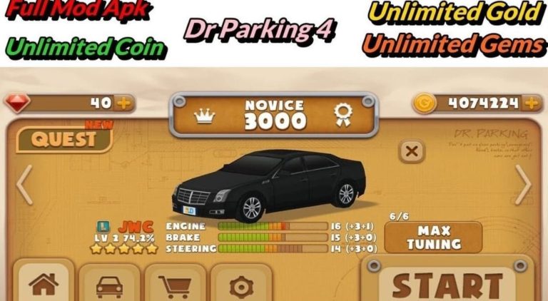 Dr. Parking 4 MOD APK v1.24 Download (Unlimited Coins) for Android, iOS