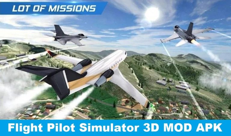 Flight Pilot Simulator 3D MOD APK Download (Unlimited Money & Spin)