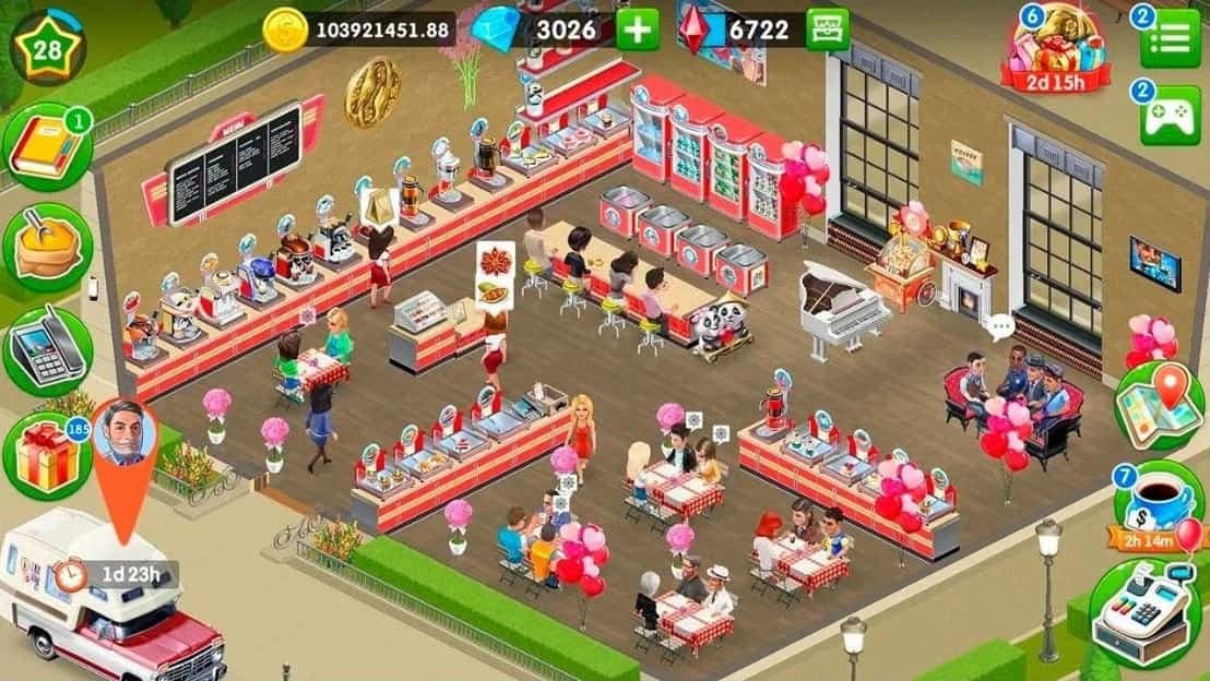 Download My Cafe Restaurant Game MOD APK the Latset Version 2021