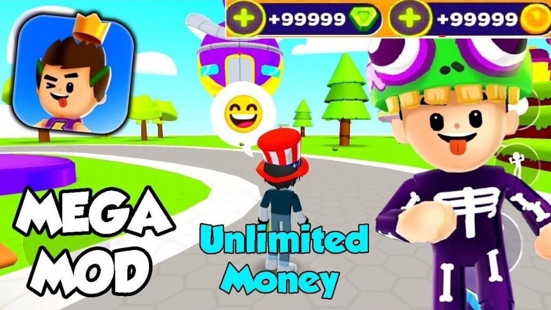 Download PK XD MOD APK Unlimited Money the Latest Version 2021